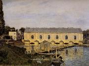 Alfred Sisley The Machine at Marly oil painting